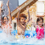 kids in the pool